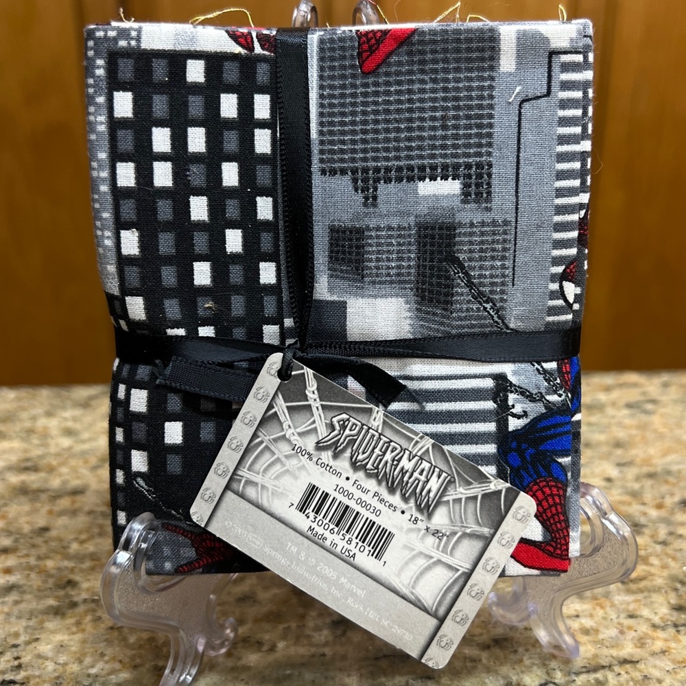 NOS Spider-Man Themed Fat Quarter Bundle